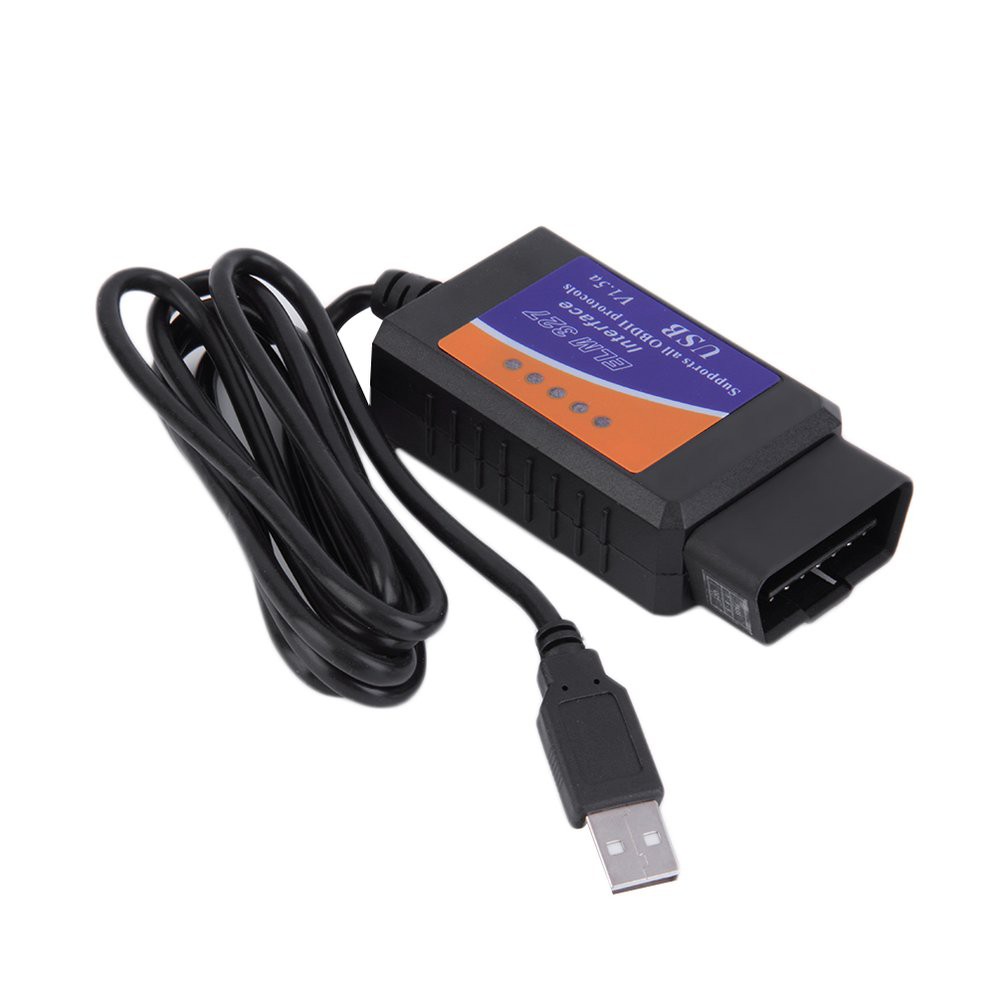 Thiết Bị Chẩn Đoán Lỗi ELM327 USB OBD2 FTDI FT232RL Chip OBD 2 Cho PC Elm 327 V1.5 ODB2