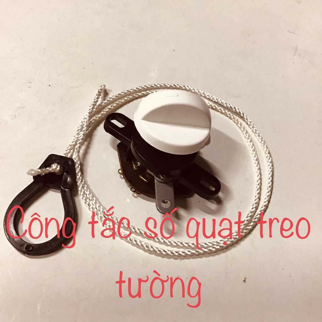 Công tắc giật quạt treo tường B4 Công tắc 1dây