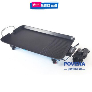 Bếp nướng điện,vỉ nướng điện Pove PVN-4025 công suất lớn,tiện ích,bảo hành 12 tháng