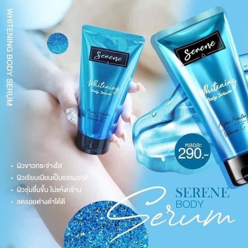 Serum Serene Thái Lan dưỡng trắng body chính hãng