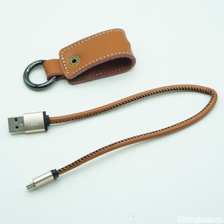 CÁP BỌC DA MICRO USB REMAX RC-034M
