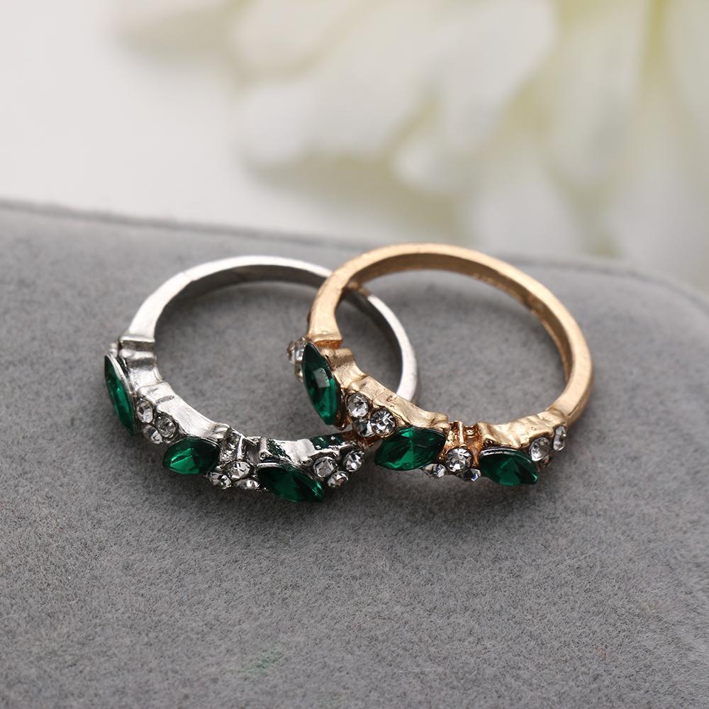 PINEVN Nhẫn Đính Đá Thời Trang