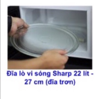 Đĩa thuỷ tinh lò vi sóng chính hãng