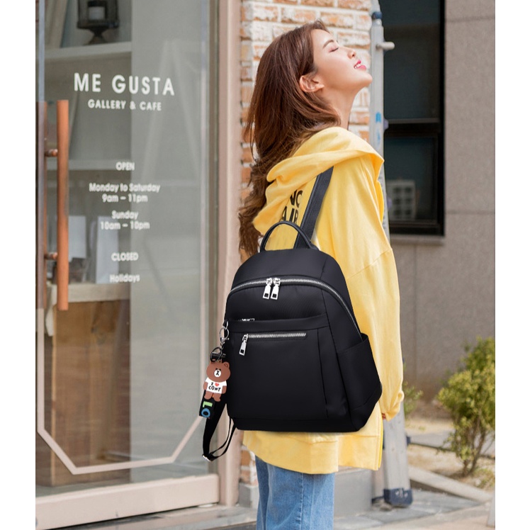 Ba Lô Mini Chống Thấm Nước Phong Cách Hàn Quốc Cho Nữ