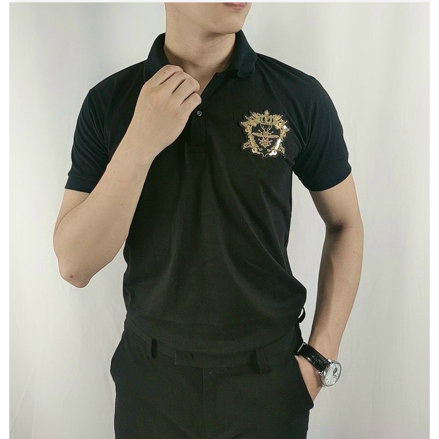 ÁO THUN NAM NGẮN TAY TRỤ KIM SA CỰC ĐẸP , PHONG CÁCH THỜI TRANG SANG TRỌNG HK