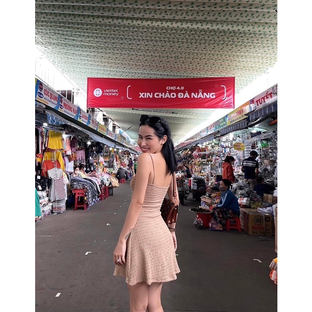 Hàng Có Sẵn - Sun Dress - Đầm Nữ 2 Dây