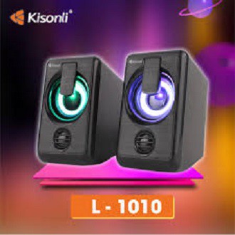 Loa 2.0 Kisonli L-1010 - Jack 3.5mm và USB