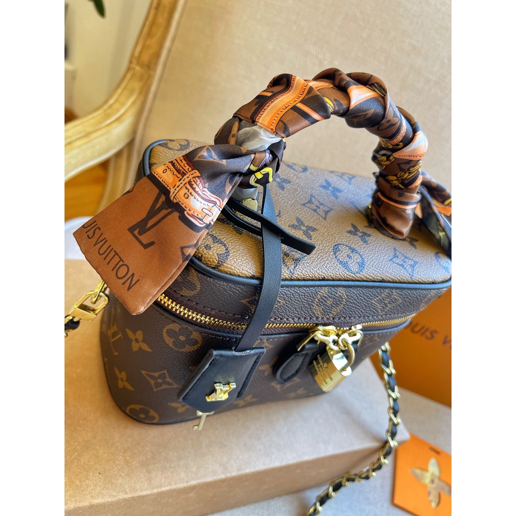 Túi Trống Cặp Lồng Size 19 Chất Da Mềm Đựng Vừa Điện Thoại Tặng Kèm  khăn Lụa Hàng Full bocx  MSP239