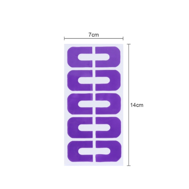 [Hàng mới về] Keo giữ móng tay hình chữ U hỗ trợ trang trí móng chống tràn dễ dùng tiện lợi