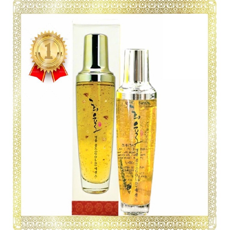 🎀Serum vàng 24k [Hàng Auth Hàn Quốc] - Serum dưỡng trắng da dưỡng ẩm tinh chất vàng 24k cao cấp Labelage Hàn Quốc 130ml