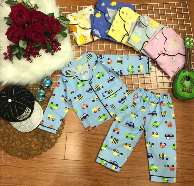 [Link 1]Bộ pijama tay dài xinh iu cho bé trai và bé gái