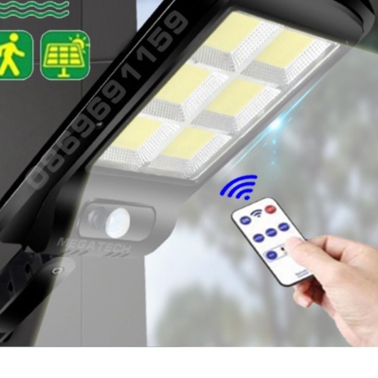 Đèn Led Năng Lượng Mặt Trời Cảm Ứng Chống NướcFREESHIPĐèn Led Siêu Sáng Có REMOTE 120 Bóng Led, 150W Gắn Sáng Đa Góc