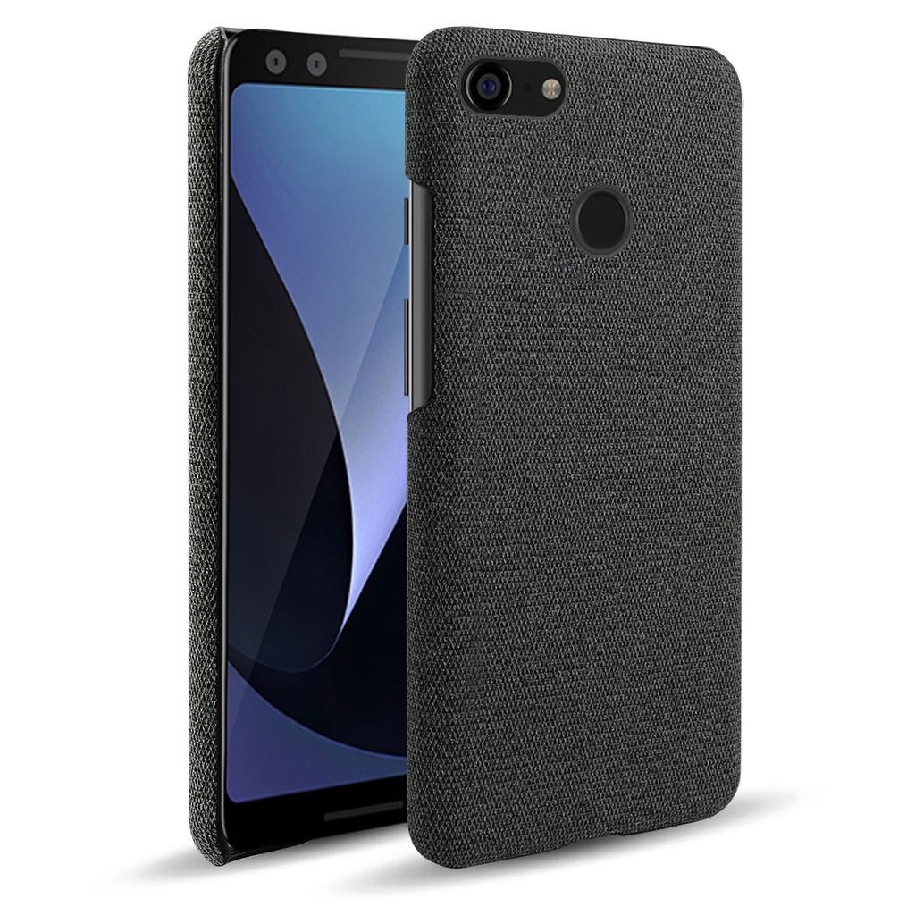 Ốp lưng Google Pixel 6pro,6,5,4,4XL,3XL,3,3a XL Bọc Vải Fabric Cao Cấp chống bám vân tay, Nhiều màu