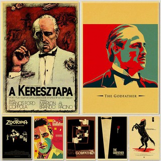 Poster Phim Godfaather (1972) Treo Tường Trang Trí