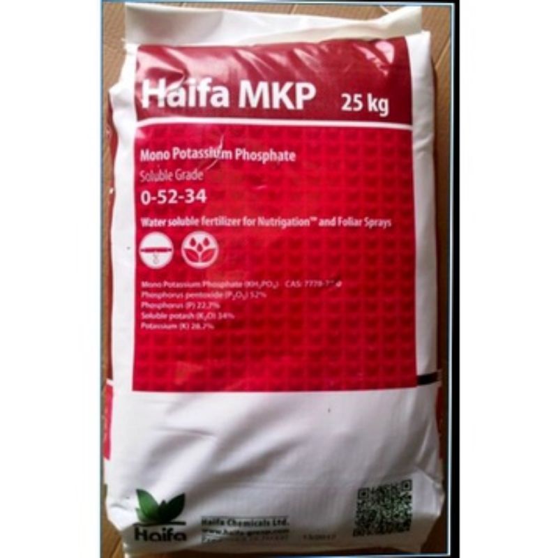 500g MKP Haifa 0-52-43 Siêu thúc ủ mầm hoa, Lớn trái, to quả, siêu ngọt quả, lớn củ. Ức chế lộc non và thúc ra hoa