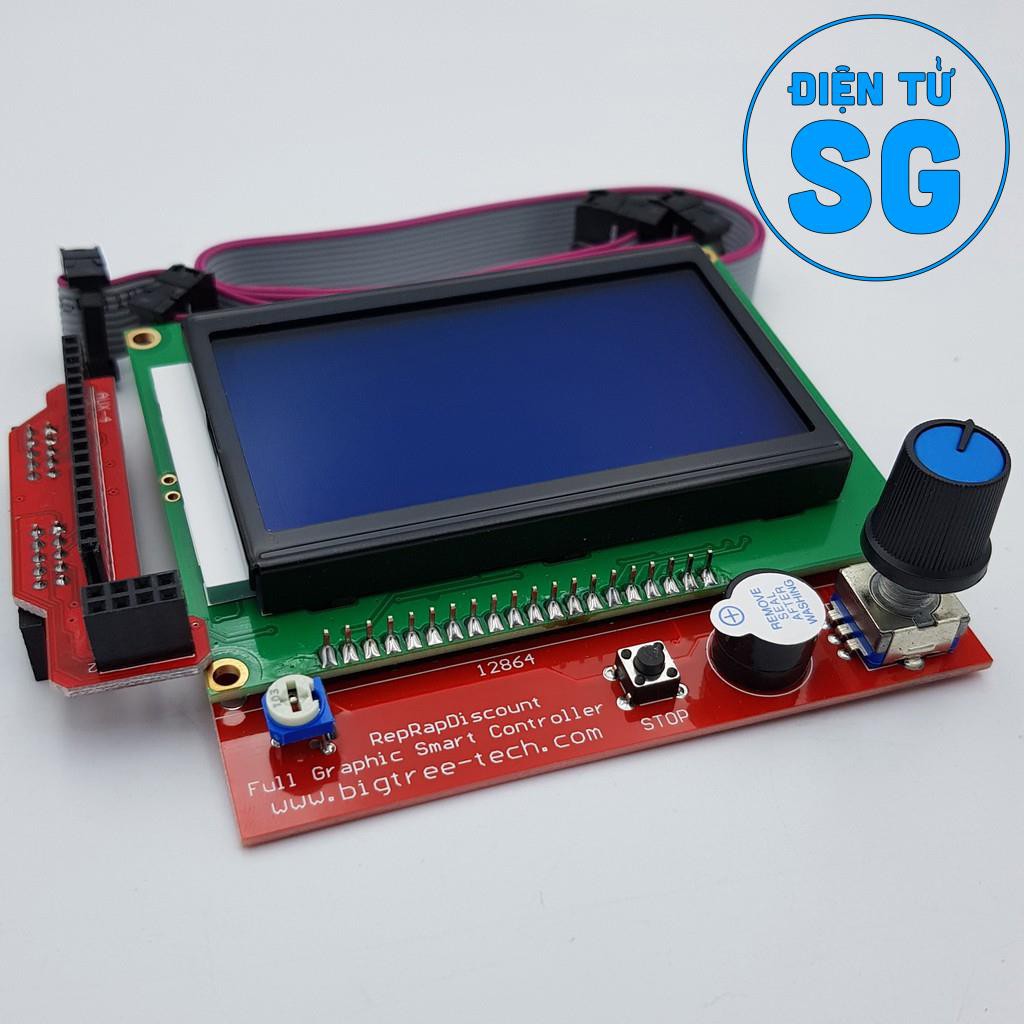 Màn hình LCD 12864 cho máy CNC, in 3D - FVWR