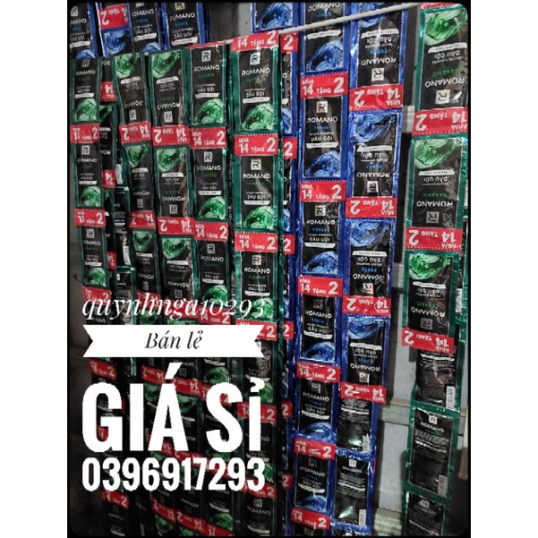 Dây dầu gội Romano 14 gói