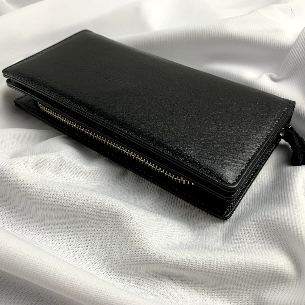 [Da thật] Ví Da Nam Cầm Tay  Clutch, Ví Công Sở CL129 - Bảo hành 3 năm | BigBuy360 - bigbuy360.vn
