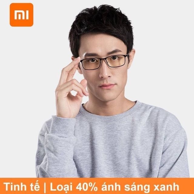 Kính Xiaomi HMJ01TS Chống UV Ánh Sáng Xanh 2019 - Đen