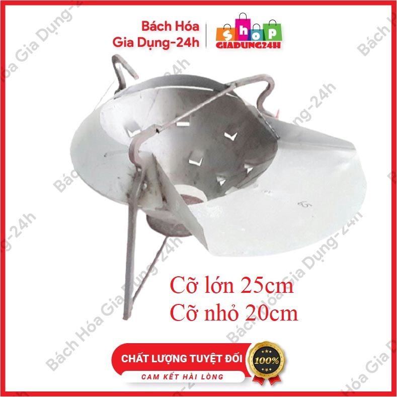 Bếp nấu củi di dộng tiện dụng- Cỡ nhỏ 20cm, cỡ to 25cm-GIADUNG24H