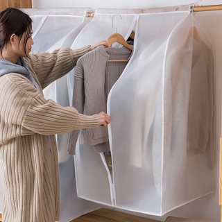 Tấm trùm bọc quần áo chống bụi có khóa kéo 3d I0N8