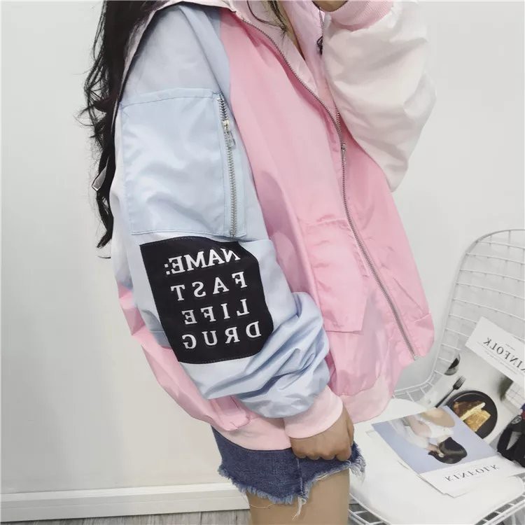 [S04] Áo khoác nữ dù phối kiểu ngộ nghĩnh - M091 | BigBuy360 - bigbuy360.vn