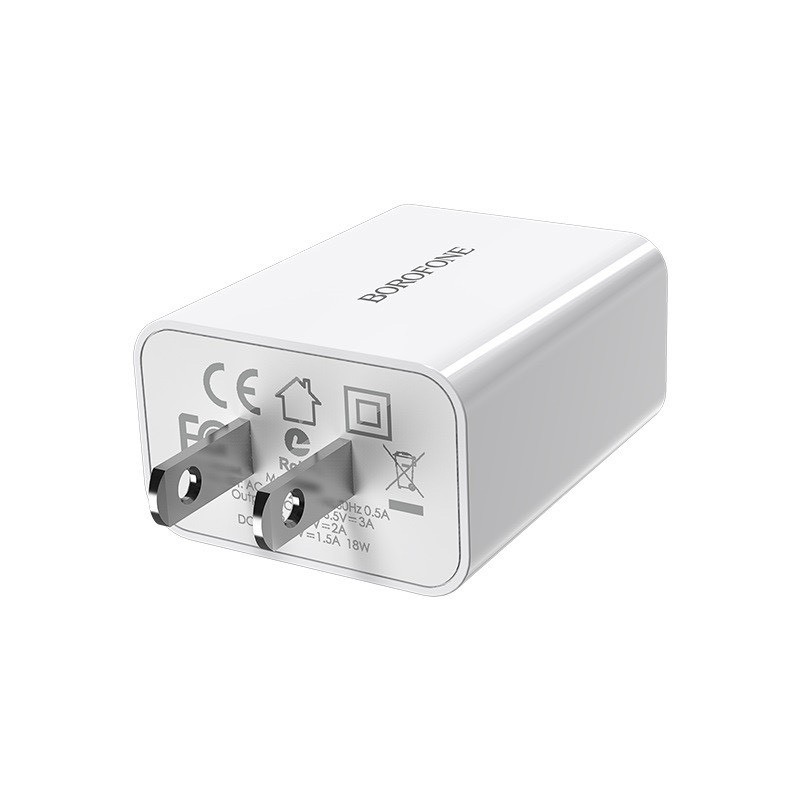 Cốc sạc nhanh QC 3.0 chính hãng Borofone BA21- bảo hành 12T