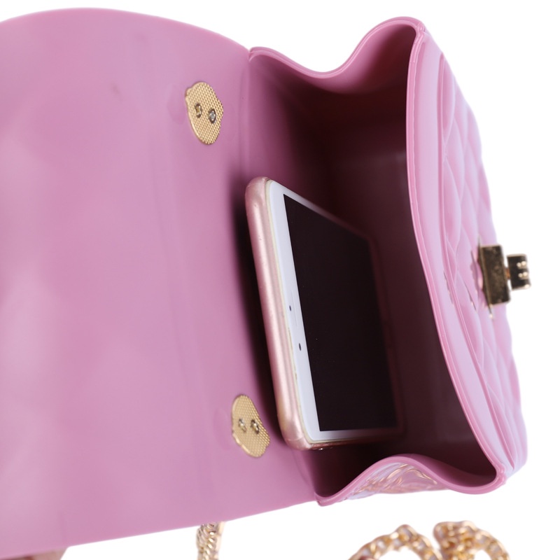 IELGY Túi Đeo Vai Hình Vuông Cỡ Nhỏ Màu Kẹo Dễ Thương Phong Cách Hàn Quốc Thời Trang Cho Nữ