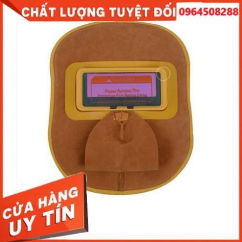 Mặt nạ hàn điện tử bằng da - VT18