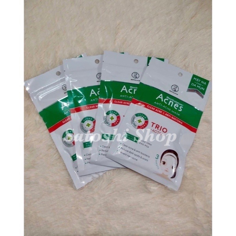 Mặt nạ cho da mụn - Acnes Anti Acne Mask