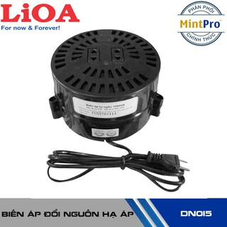 Biến áp đổi nguồn hạ áp lioa dn015 1p - 1500va