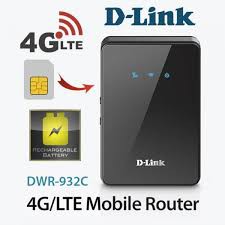 Thiết bị phát sóng WiFi Dlink - DWR 932C từ sim 4G