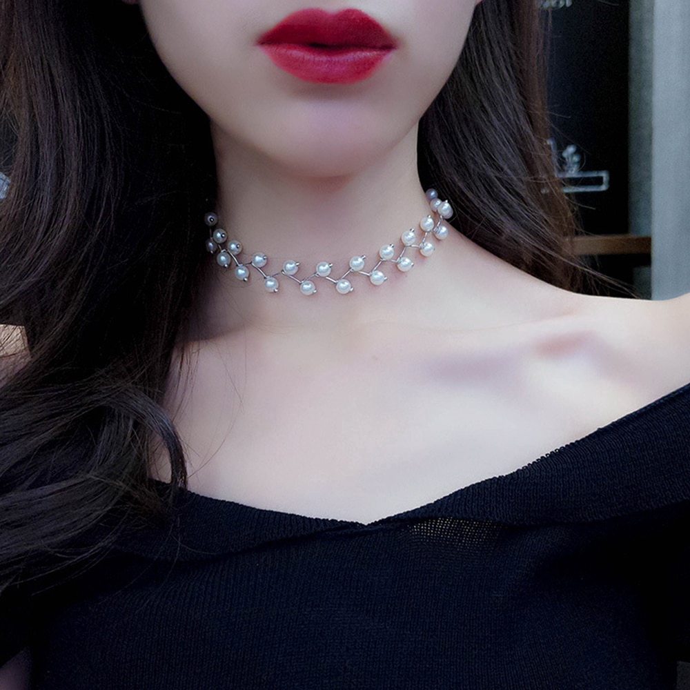 Dây Chuyền Choker Phong Cách Cổ Điển Cá Tính Dành Cho Nữ