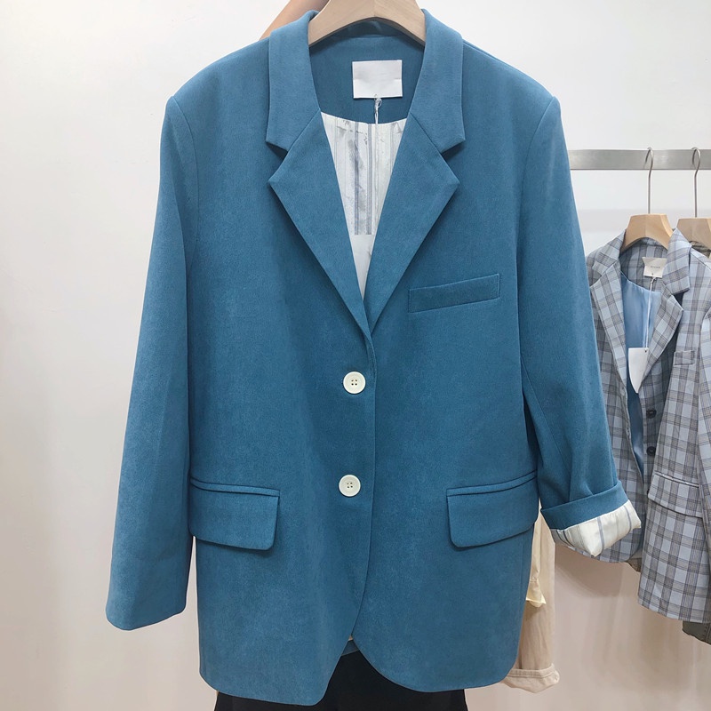 Áo Khoác Vest Blazer Phong Cách Hong Kong Những Năm 80 Chất Đẹp Cho Nữ
