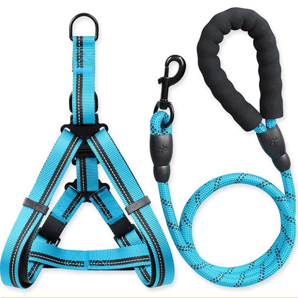 YOLA Dây Dắt Thú Cưng Đi Dạo Bằng Sợi Nylon Dài 1.5M Phản Quang Thoải Mái Tiện Dụng