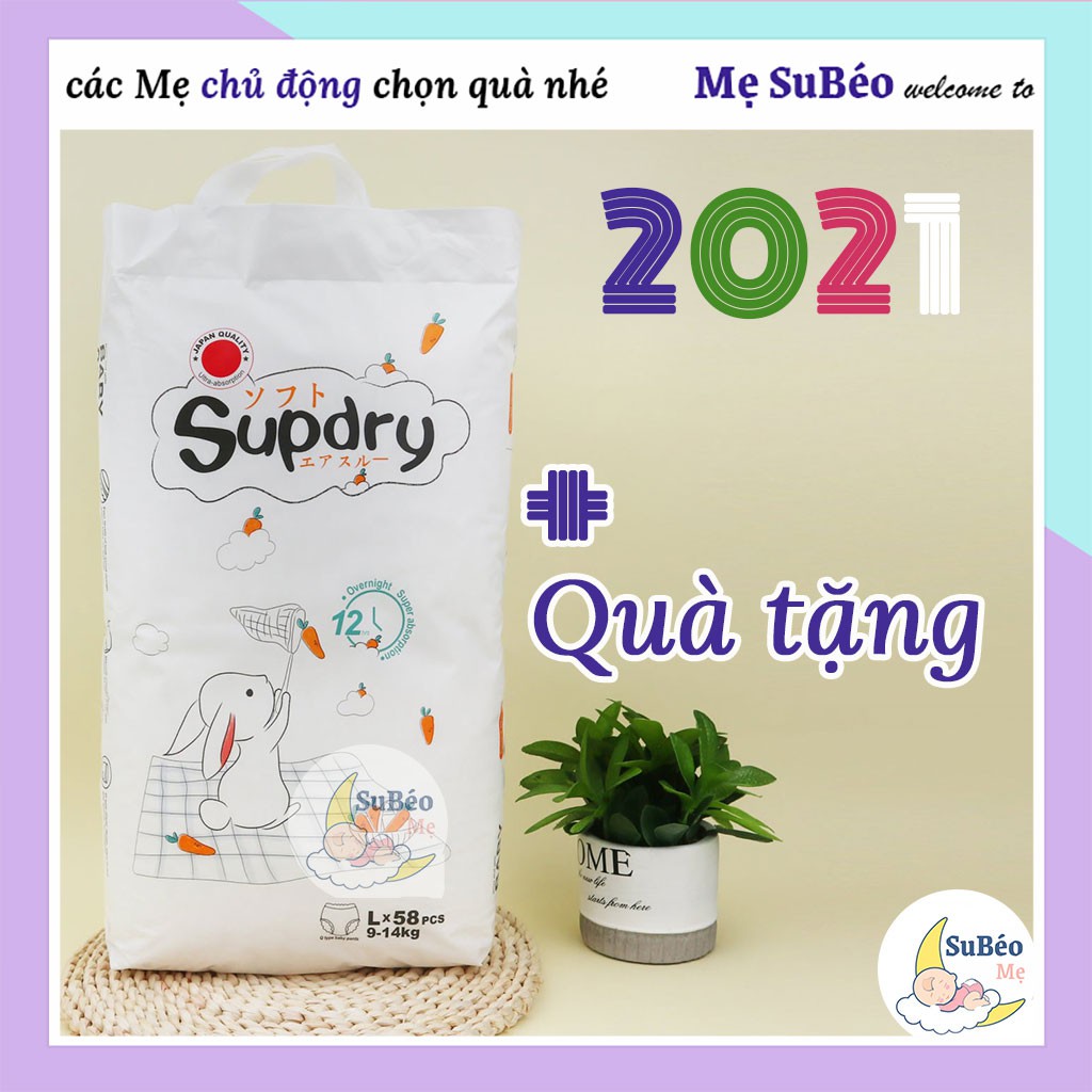 Tã/Bỉm SUPDRY nội địa Trung quần size M64/L58/XL52/XXL50.......