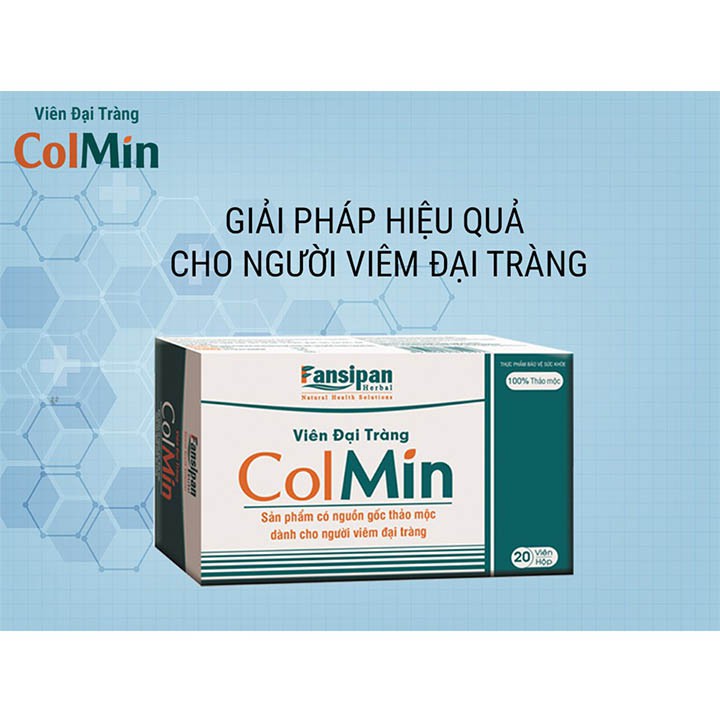 Viên Đại Tràng Colmin - Hỗ Trợ Viêm Đại Tràng & Đại Tràng Co Thắt