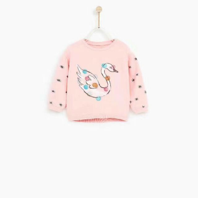 Áo nỉ zara baby girl