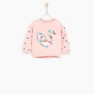 Áo nỉ zara baby girl