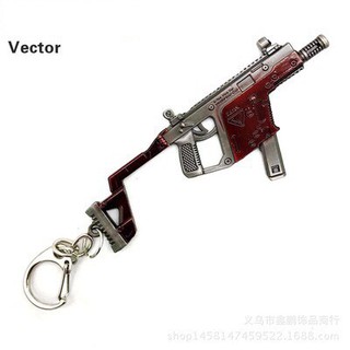 Móc khóa mô hình game Pubg - Súng Vector