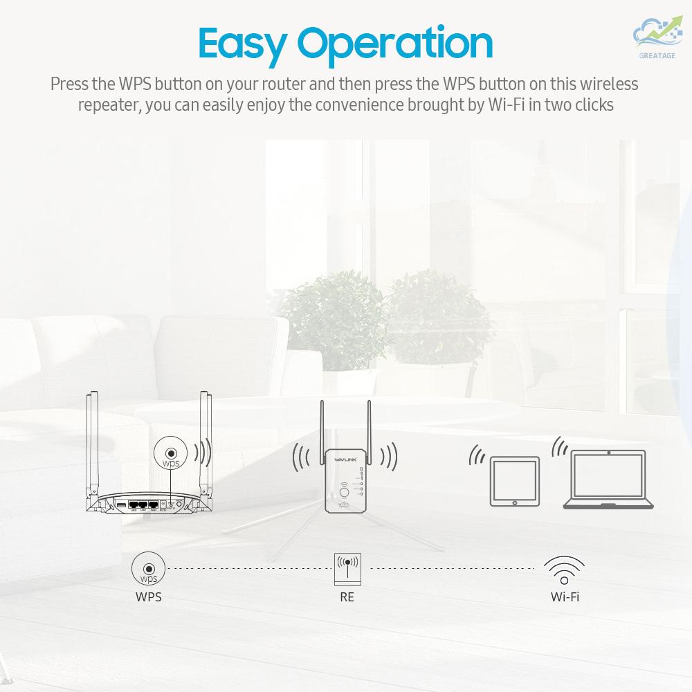 Mới Bộ Khuếch Đại Tín Hiệu Wifi Wavlink 300mbps | BigBuy360 - bigbuy360.vn