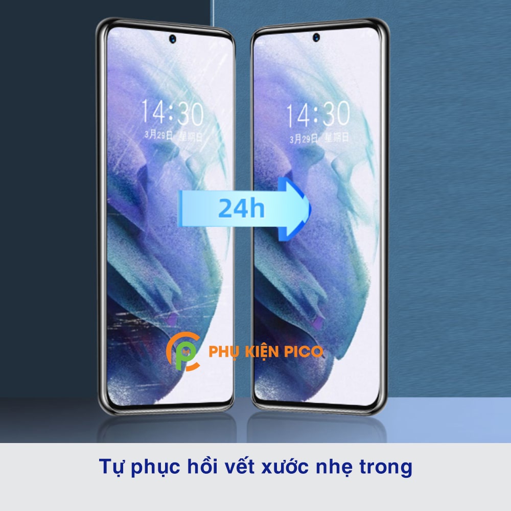 Dán màn hình Samsung S21 Plus full màn hình trong suốt PPF chính hãng Moxiao Xing - Dán dẻo Samsung Galaxy S21 Plus