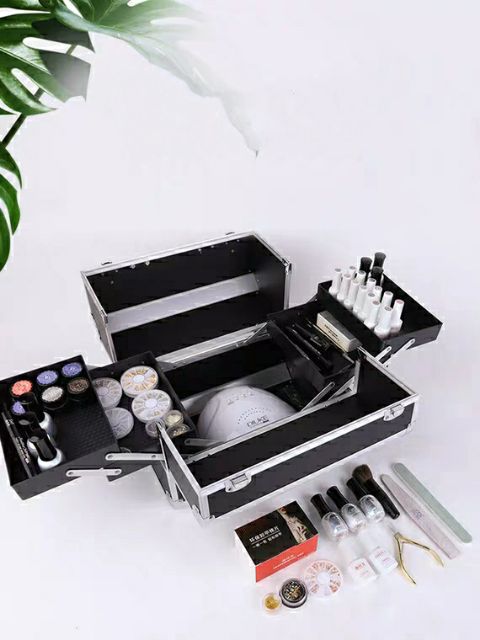 CỐP NHÔM NAIL,MI,PHUN Xăm (Sz 32*21*26cm)