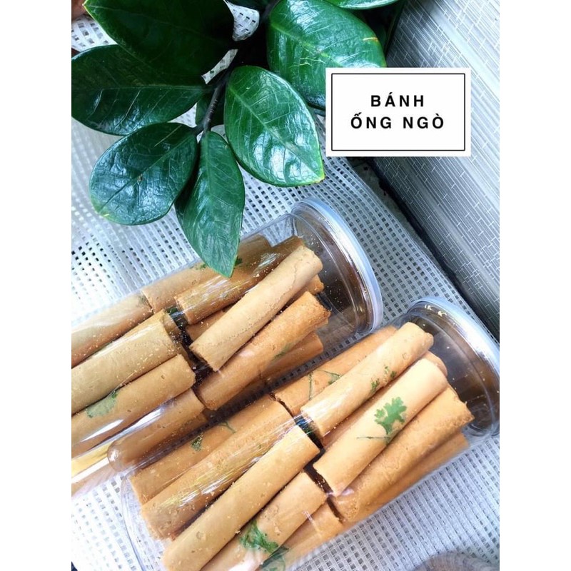 BÁNH ỐNG NGÒ SẦU RIÊNG - 500g