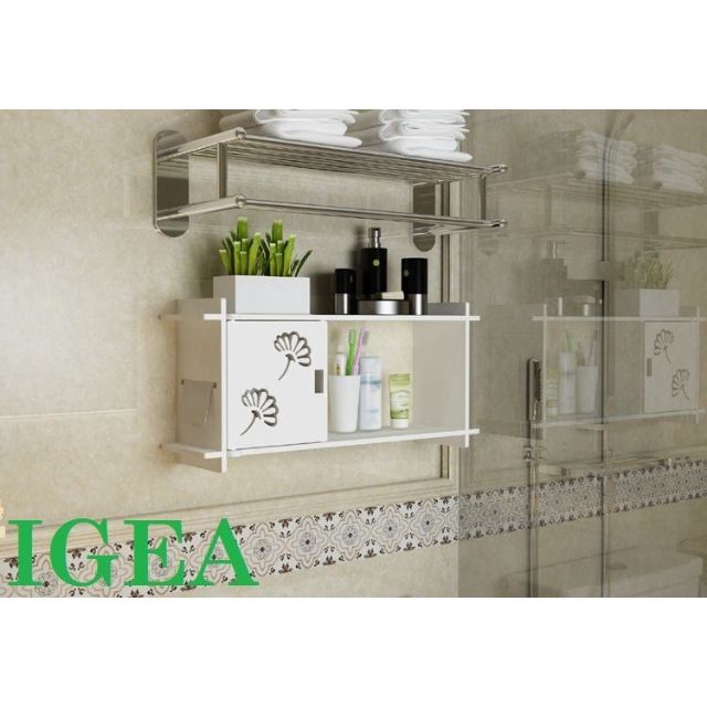 [ RẺ VÔ ĐỊCH 2021 ] Kệ treo phòng tắm đa năng hiện đại chống nước IG273 | BigBuy360 - bigbuy360.vn