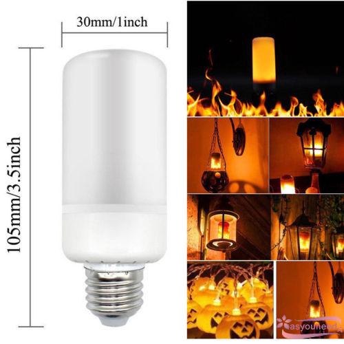 Bóng Đèn Led Hiệu Ứng Lửa Cháy Siêu Sáng Ayd-E27