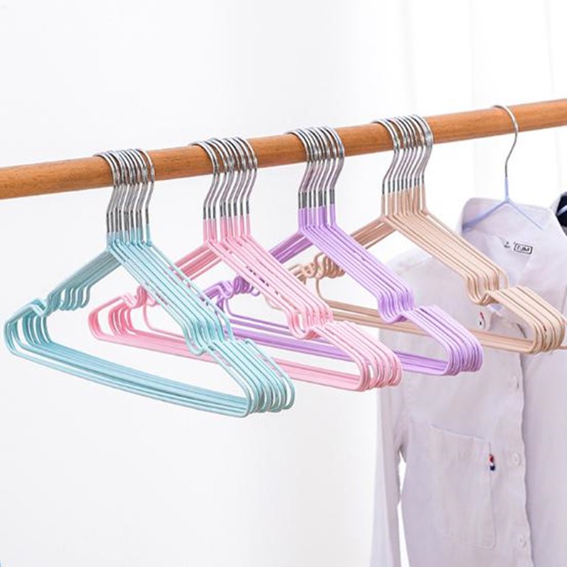 Móc Kim Loại Treo Quần Áo Nhiều Màu 40cm (Giao màu ngẫu nhiên)