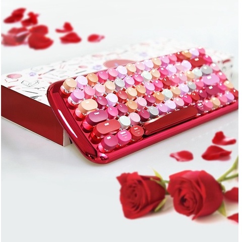 MOFII LUSC - Mofii LUSC cơ bàn phím không dây kết nối Bluetooth 5.1 Full Size 84 phím Cho Điện Thoại / Máy Tính