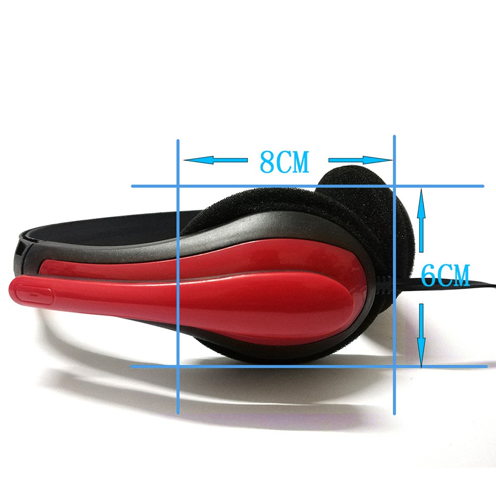 Tai Nghe Chụp Tai Jack 3.5mm Giảm Tiếng Ồn Siêu Nhẹ Có Micro Tiện Dụng