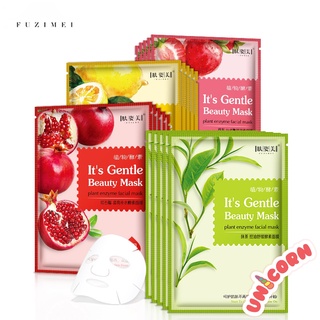 Mặt Nạ Giấy Dưỡng Ẩm Trái Cây Cao Cấp Enzyme Ngăn mụn Trẻ Hóa Da Săn Chắc Da FUZIMEI